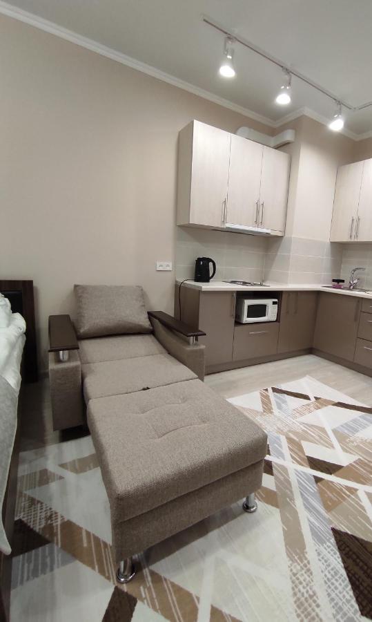 Apartament Уютная Квартира-Студия Жк Lotus Terrace Ałma Ata Zewnętrze zdjęcie