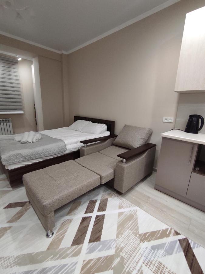 Apartament Уютная Квартира-Студия Жк Lotus Terrace Ałma Ata Zewnętrze zdjęcie